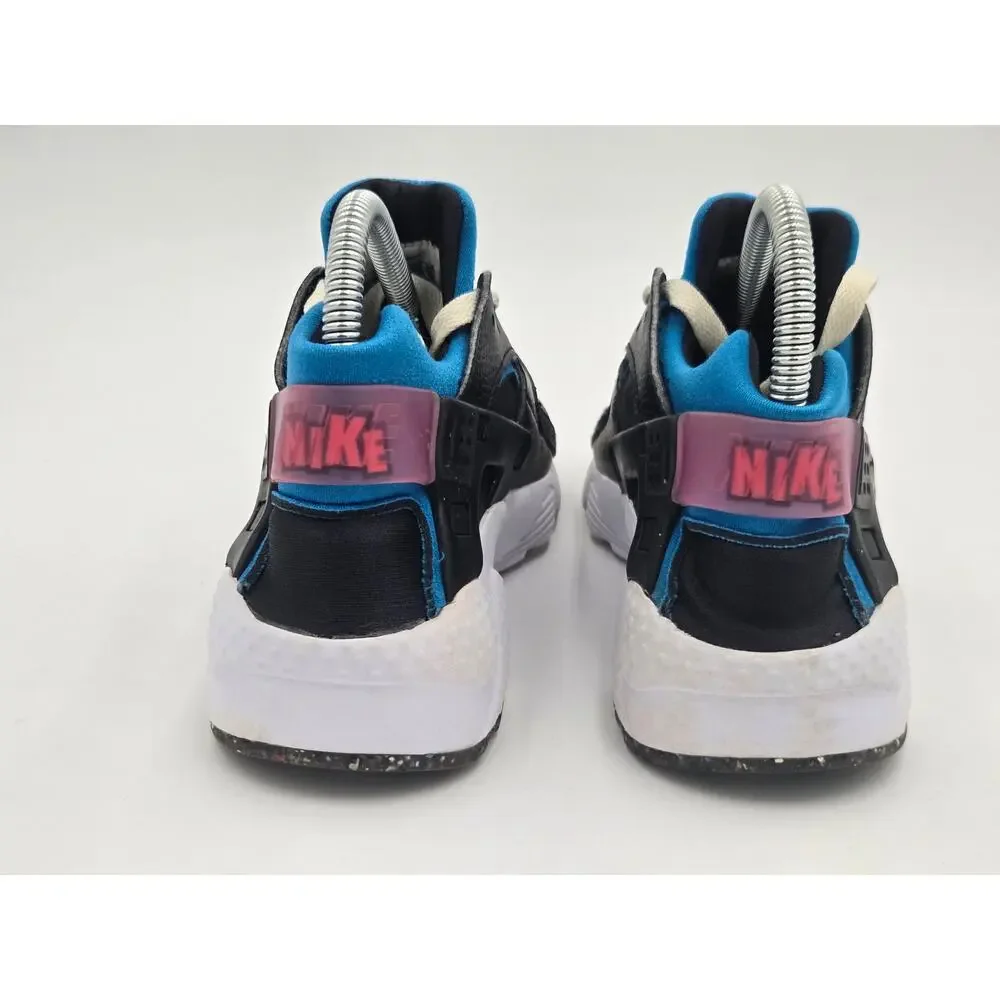 Nike Huarache Run GS Next Nature Black Blue Youth 5.5Y DR0166-001